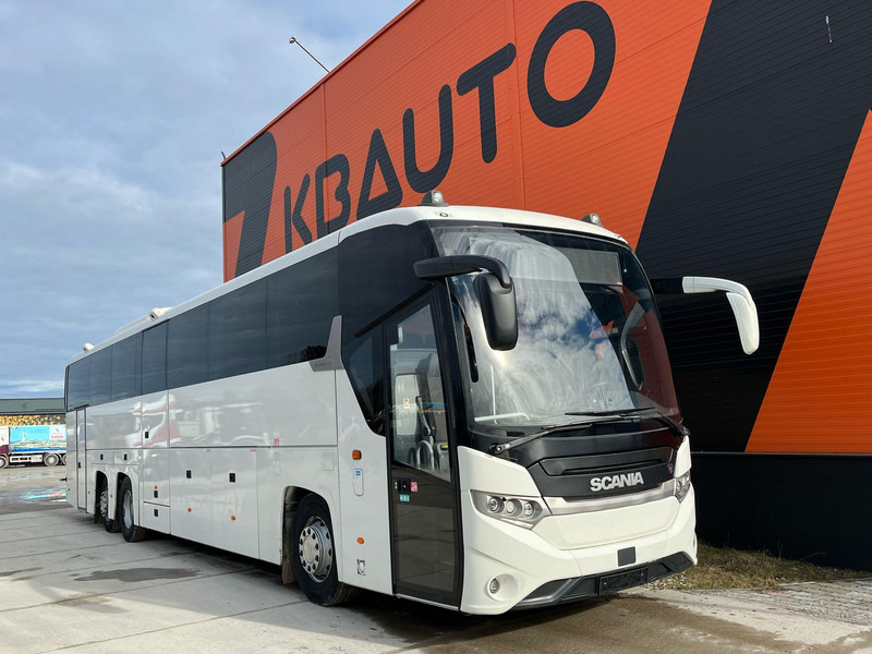Scania K 450 6x2*4 Interlink 57 SEATS / AC / AUXILIARY HEATING / WC / WHEELCHAIR LIFT / FOGMAKER / USB etc - Coach: picture 1 Scania K 450 6x2*4 Interlink 57 SEATS / AC / AUXILIARY HEATING / WC / WHEELCHAIR LIFT / FOGMAKER / USB etc - Coach: picture 1