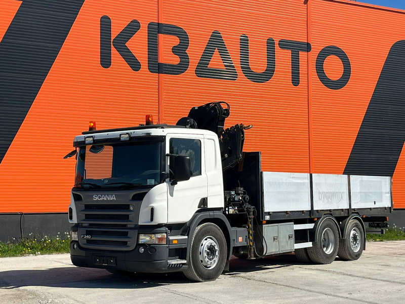 Scania P 340 6x2 HIAB 135-4 / PLATFORM L=6171 mm - Dropside/ Flatbed truck, Crane truck: picture 2 Scania P 340 6x2 HIAB 135-4 / PLATFORM L=6171 mm - Dropside/ Flatbed truck, Crane truck: picture 2