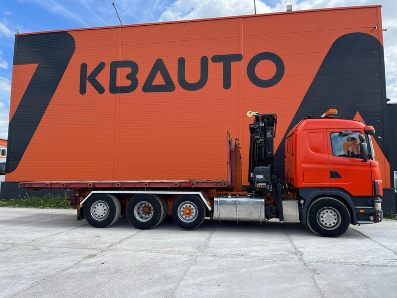 Scania R 144 8x2/4 HIAB 211EP-5 YEAR 2008 / HOOK LIFT L=5400 mm - Hook lift truck, Crane truck: picture 5 Scania R 144 8x2/4 HIAB 211EP-5 YEAR 2008 / HOOK LIFT L=5400 mm - Hook lift truck, Crane truck: picture 5