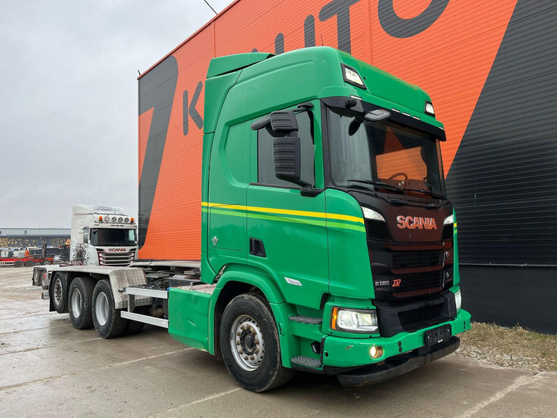 Scania R 580 8x4*4 9 TON FRONT AXLE / PTO / RETARDER - Cab chassis truck: picture 3 Scania R 580 8x4*4 9 TON FRONT AXLE / PTO / RETARDER - Cab chassis truck: picture 3