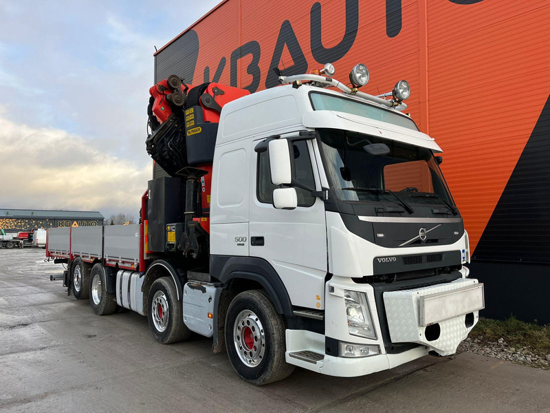 Volvo FM 500 8x2*6 COMBI / EXTENDABLE PLATFORM + TRACTOR / PK65002 + JIB + WINCH / PLATFORM L=6498 mm - Tractor unit: picture 4 Volvo FM 500 8x2*6 COMBI / EXTENDABLE PLATFORM + TRACTOR / PK65002 + JIB + WINCH / PLATFORM L=6498 mm - Tractor unit: picture 4