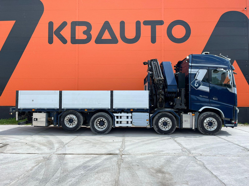 Volvo FH 16 650 8x2*6 HMF 6020K-RC + JIB / PLATFORM L=6344 mm - Dropside/ Flatbed truck, Crane truck: picture 5 Volvo FH 16 650 8x2*6 HMF 6020K-RC + JIB / PLATFORM L=6344 mm - Dropside/ Flatbed truck, Crane truck: picture 5