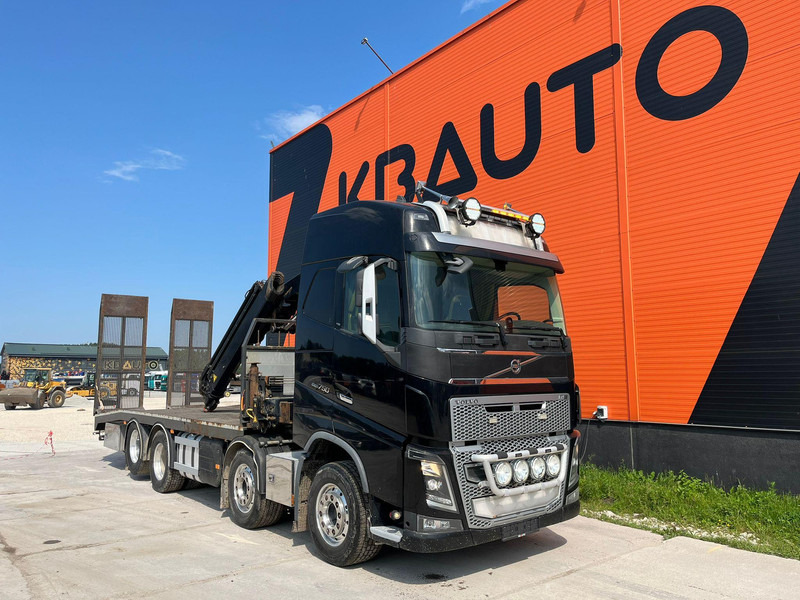 Volvo FH 16 750 8x4 HMF2620K-5 / WINCH / PLATFORM L=7100 mm - Autotransporter truck: picture 4 Volvo FH 16 750 8x4 HMF2620K-5 / WINCH / PLATFORM L=7100 mm - Autotransporter truck: picture 4
