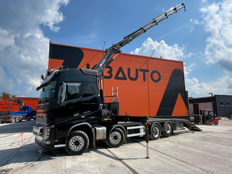 Volvo FH 16 750 8x4 HMF2620K-5 / WINCH / PLATFORM L=7100 mm - Dropside/ Flatbed truck, Crane truck: picture 1 Volvo FH 16 750 8x4 HMF2620K-5 / WINCH / PLATFORM L=7100 mm - Dropside/ Flatbed truck, Crane truck: picture 1