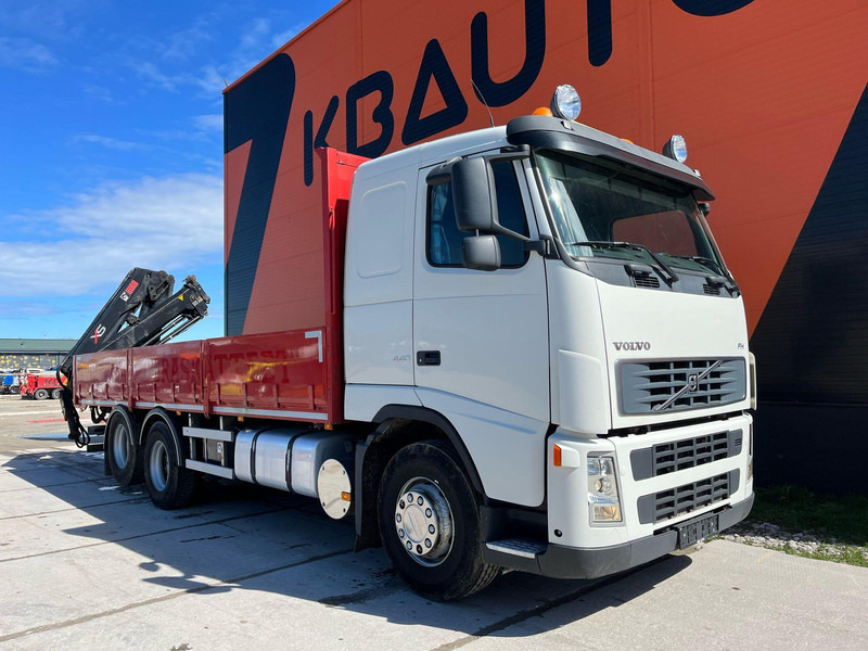 Volvo FH 440 6x2 HIAB 144E-3 / PLATFORM L=7061 mm - Dropside/ Flatbed truck, Crane truck: picture 4 Volvo FH 440 6x2 HIAB 144E-3 / PLATFORM L=7061 mm - Dropside/ Flatbed truck, Crane truck: picture 4