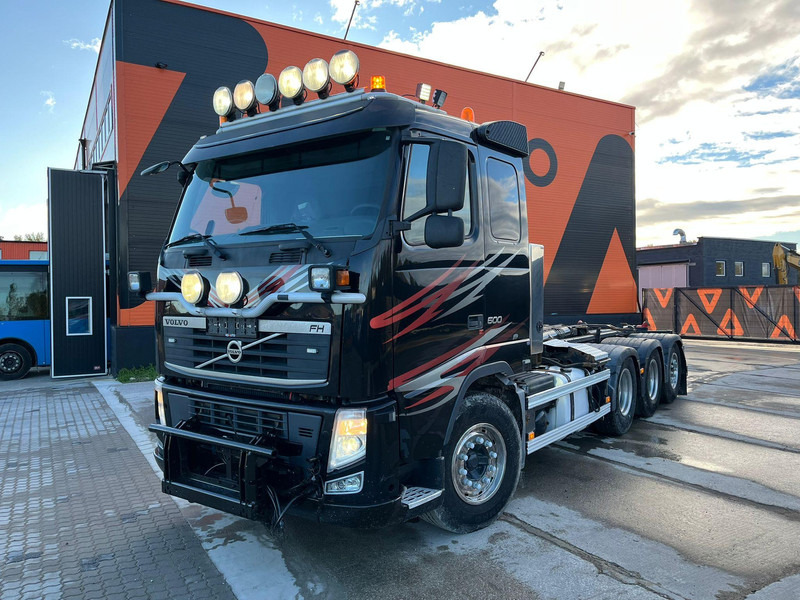Volvo FH 500 8x4*4 PALFINGER / L=6640 mm / SNOWPLOW EQUIPMENT - Hook lift truck: picture 2 Volvo FH 500 8x4*4 PALFINGER / L=6640 mm / SNOWPLOW EQUIPMENT - Hook lift truck: picture 2