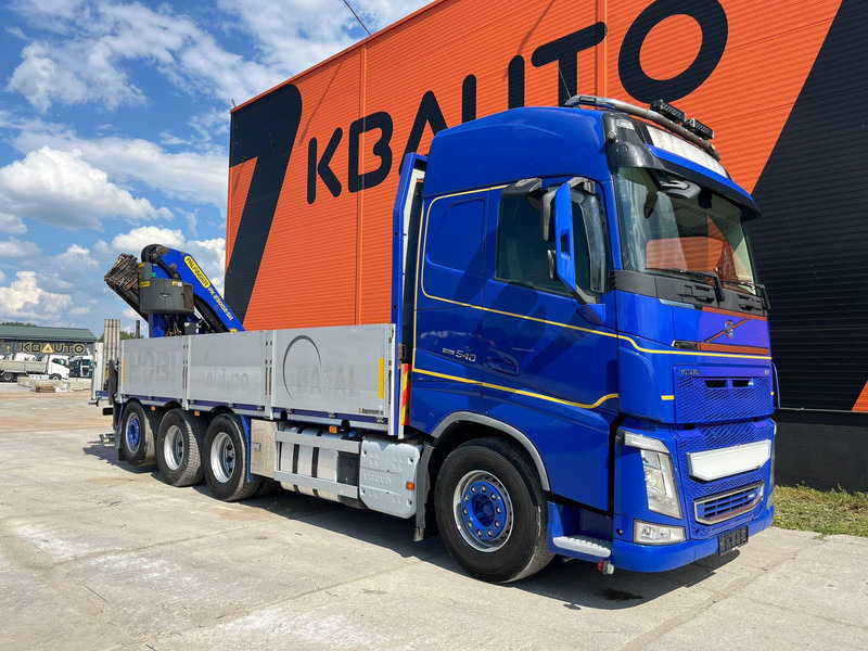 Volvo FH 540 8x4*4 RETARDER / PK 23002-SH / PLATFORM L= 6330 mm - Dropside/ Flatbed truck, Crane truck: picture 4 Volvo FH 540 8x4*4 RETARDER / PK 23002-SH / PLATFORM L= 6330 mm - Dropside/ Flatbed truck, Crane truck: picture 4