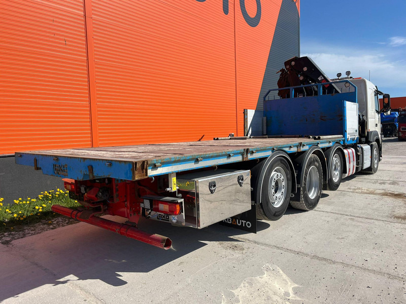 Dropside/ Flatbed truck, Crane truck Volvo FM 460 8x2*6 HIAB 302E-6 / PLATFORM L=6721 mm: picture 6