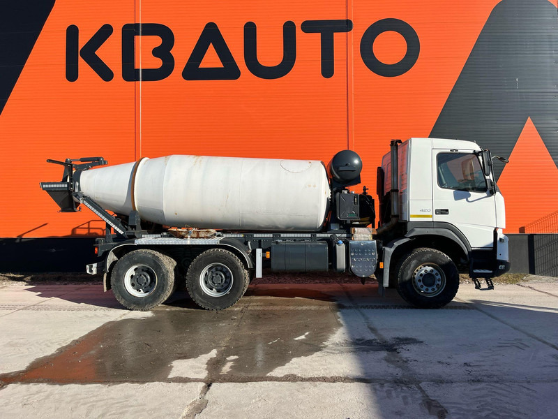 Volvo FMX 420 6x6 KART 7 m3 / MANUAL / FULL STEEL / DRUM BRAKES / BIG AXLES - Concrete mixer truck: picture 4 Volvo FMX 420 6x6 KART 7 m3 / MANUAL / FULL STEEL / DRUM BRAKES / BIG AXLES - Concrete mixer truck: picture 4