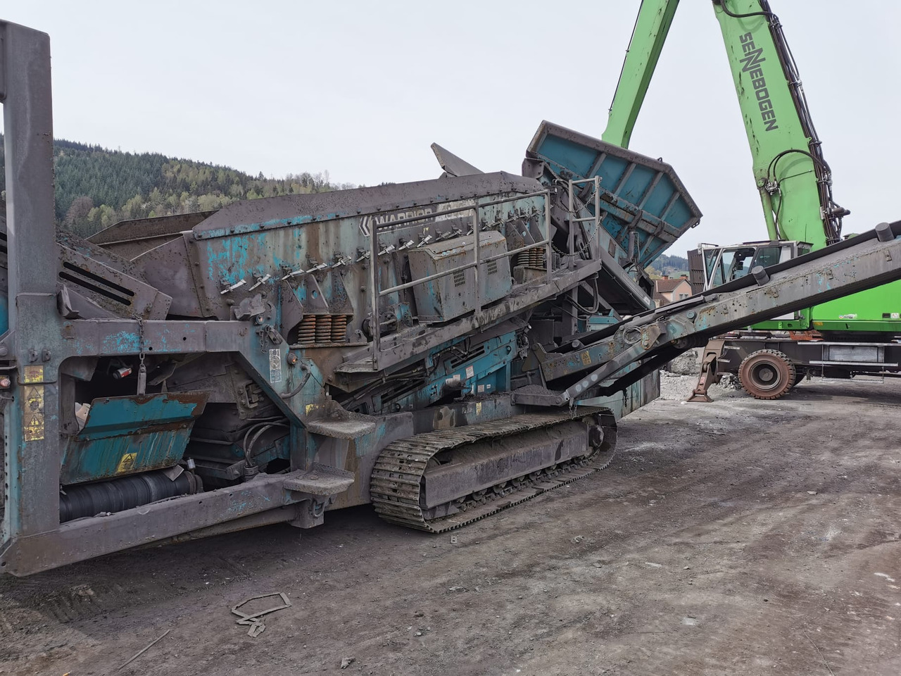 POWERSCREEN Warrior 1800 - Screener: picture 1 POWERSCREEN Warrior 1800 - Screener: picture 1