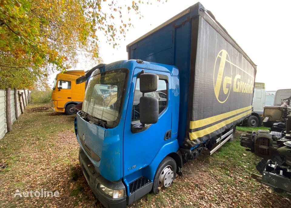 Renault 10.180 DXI MIDLUM MANUAL E5 BURTOFIRANA WINDA - Curtainsider truck: picture 1 Renault 10.180 DXI MIDLUM MANUAL E5 BURTOFIRANA WINDA - Curtainsider truck: picture 1