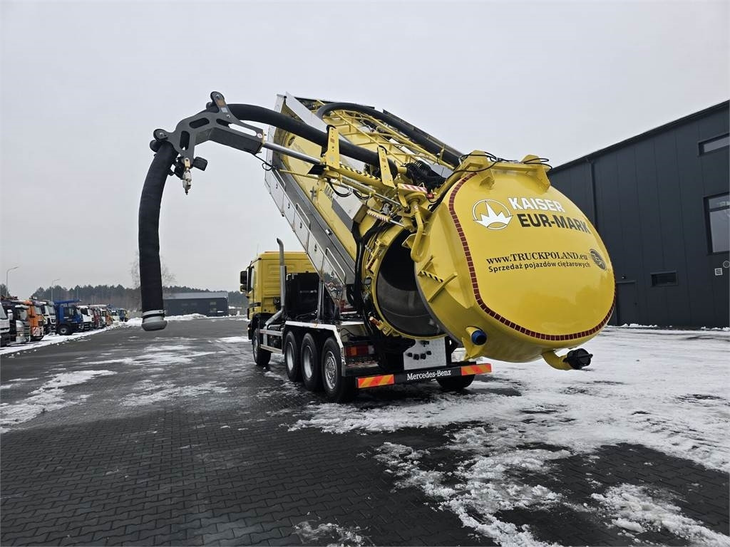 Mercedes-Benz WUKO KAISER EUR-MARK PKL 10.10 FOR CLEANING SEWAGE - Vacuum truck: picture 1 Mercedes-Benz WUKO KAISER EUR-MARK PKL 10.10 FOR CLEANING SEWAGE - Vacuum truck: picture 1