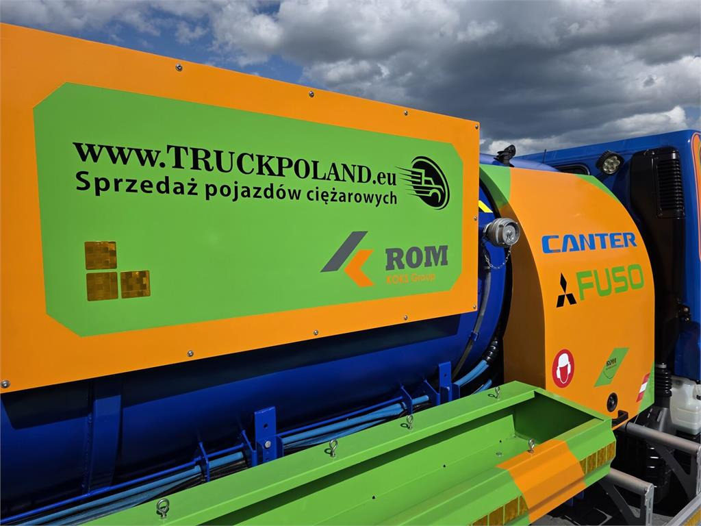 Vacuum truck Mitsubishi ROM KOKS SMART COMBI WUKO HOT WATER FOR CLEANING S: picture 21