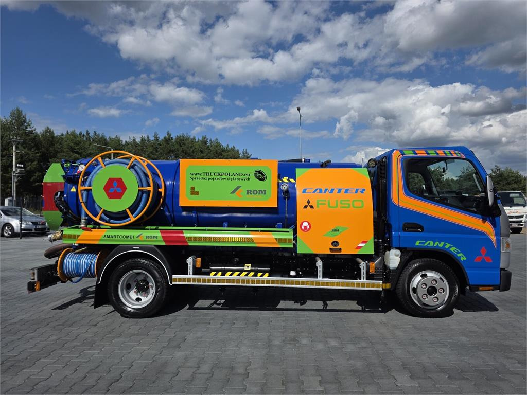 Vacuum truck Mitsubishi ROM KOKS SMART COMBI WUKO HOT WATER FOR CLEANING S: picture 6