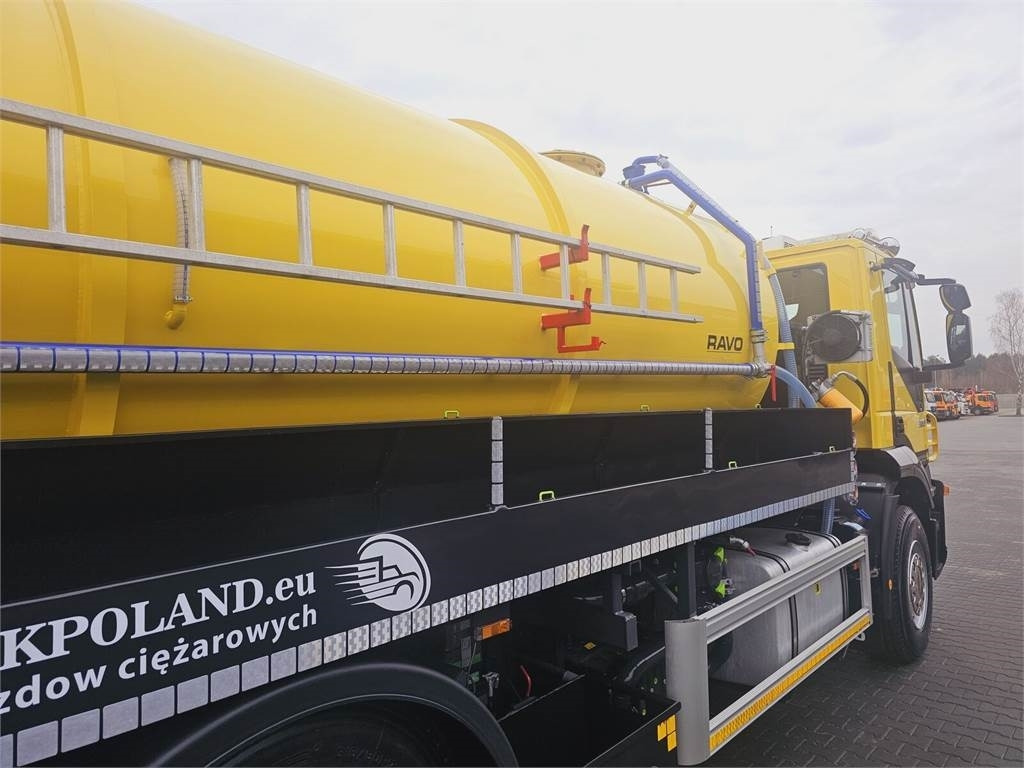 Municipal/ Special vehicle Iveco RAVO WUKO FOR CHANNEL CLEANING druck saug kanal: picture 19