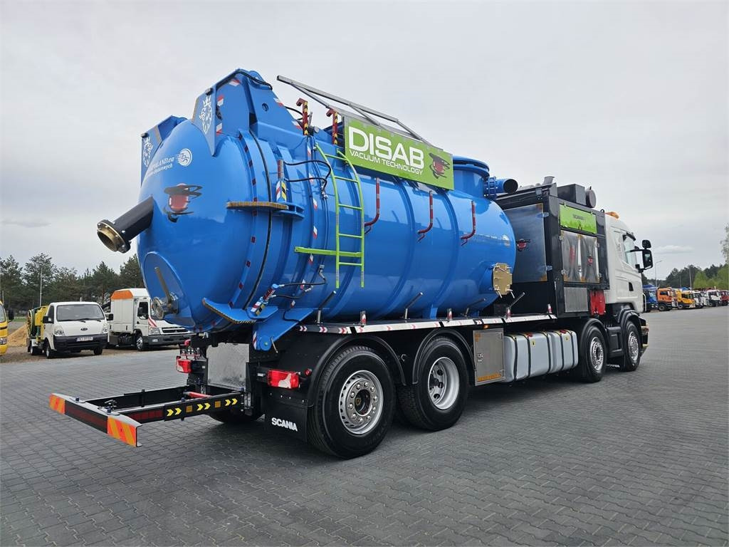 Vacuum truck Scania Disab Centurion P210/8 Vacuum suction loader: picture 6