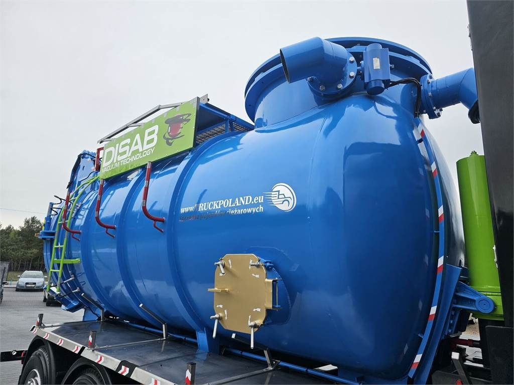 Vacuum truck Scania Disab Centurion P210/8 Vacuum suction loader: picture 18