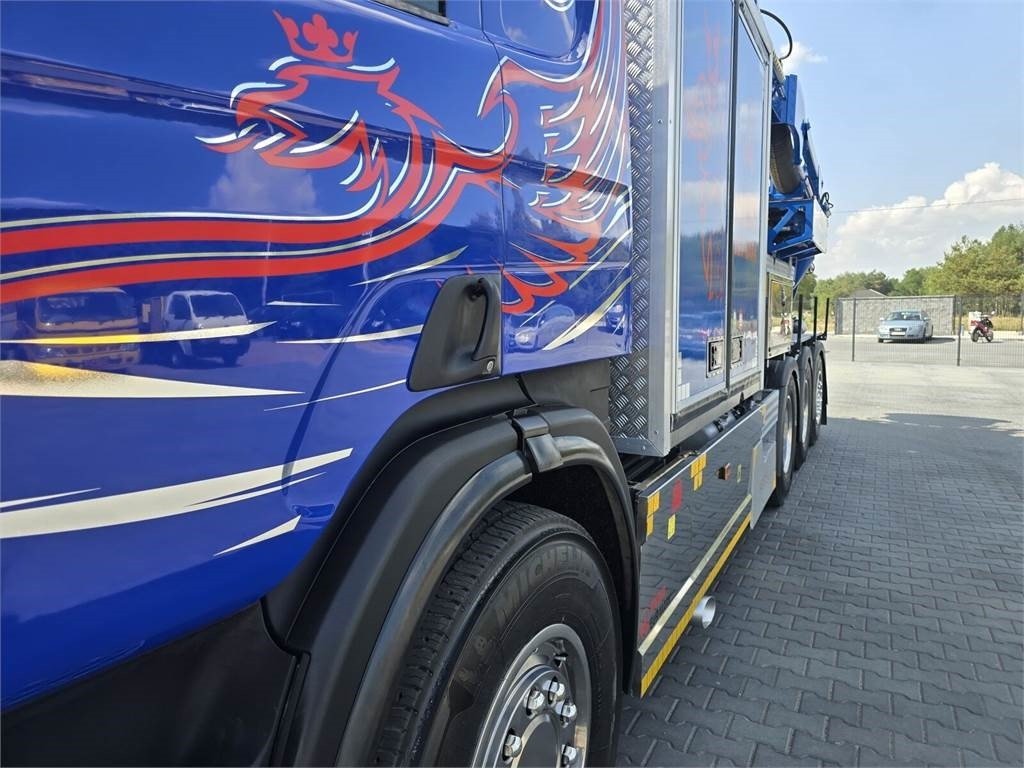 Vacuum truck Scania KAISER EUR-MARK PL 8 Vacuum suction-blowing loader: picture 9