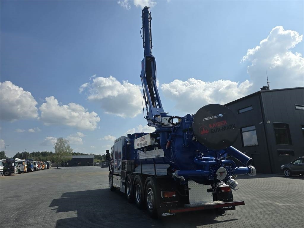Vacuum truck Scania KAISER EUR-MARK PL 8 Vacuum suction-blowing loader: picture 26