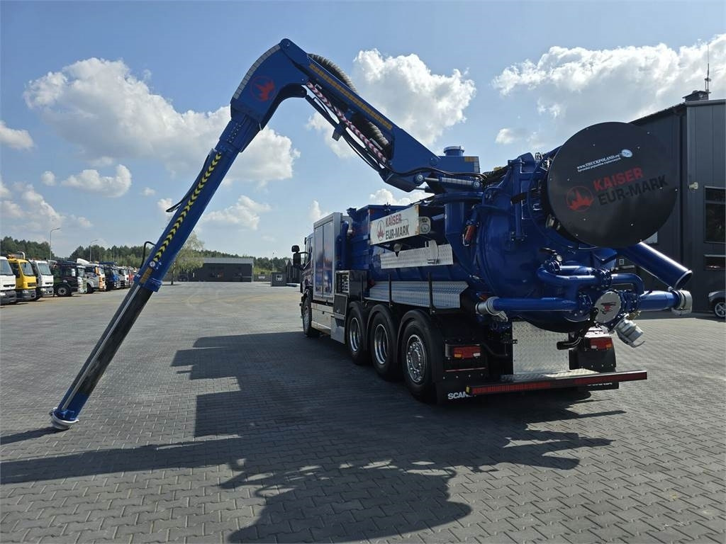 Vacuum truck Scania KAISER EUR-MARK PL 8 Vacuum suction-blowing loader: picture 31