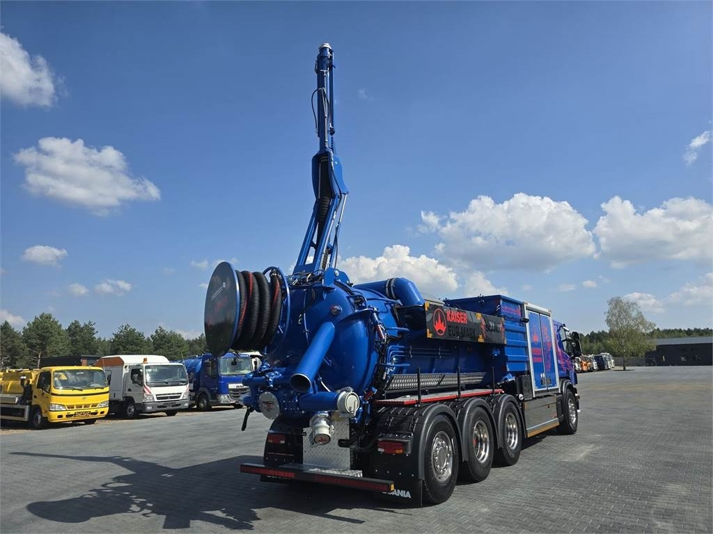 Vacuum truck Scania KAISER EUR-MARK PL 8 Vacuum suction-blowing loader: picture 27