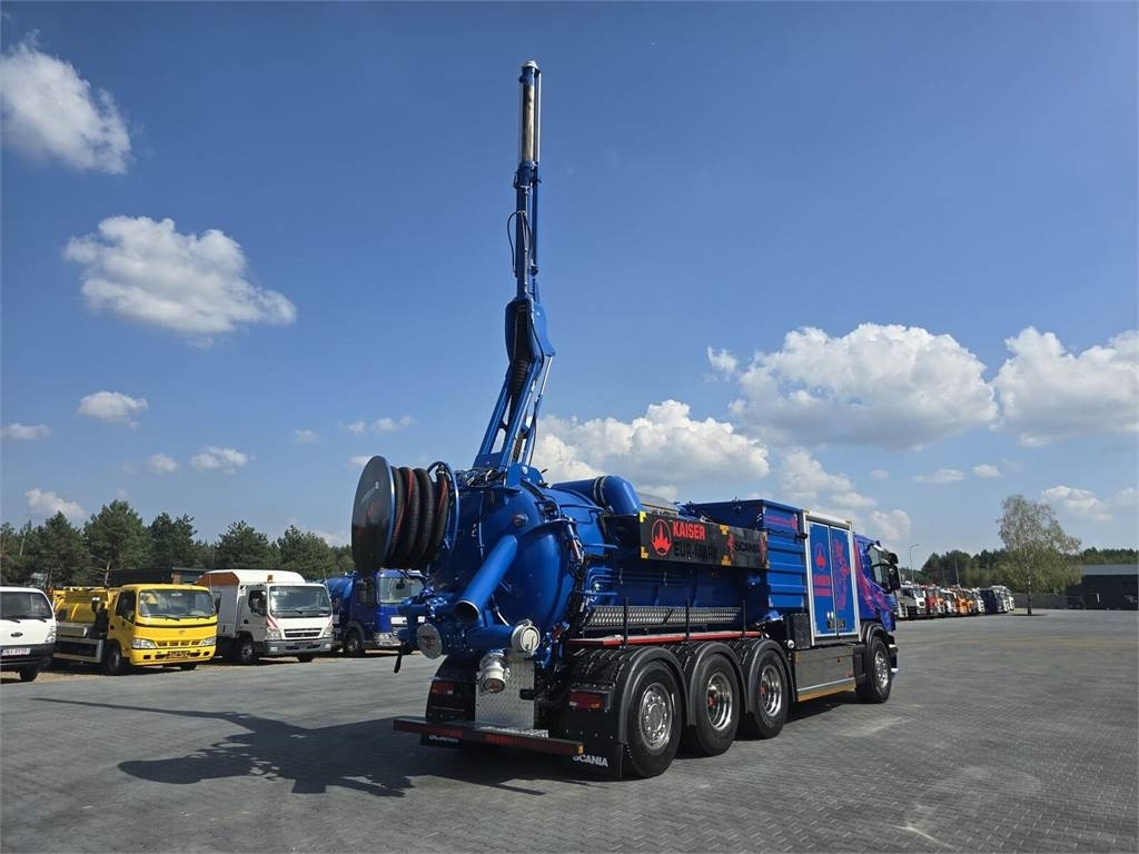 Vacuum truck Scania KAISER EUR-MARK PL 8 Vacuum suction-blowing loader: picture 28