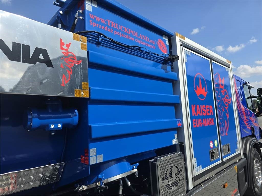 Vacuum truck Scania KAISER EUR-MARK PL 8 Vacuum suction-blowing loader: picture 23