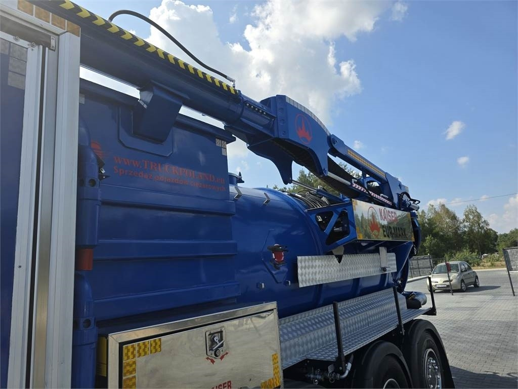 Vacuum truck Scania KAISER EUR-MARK PL 8 Vacuum suction-blowing loader: picture 13