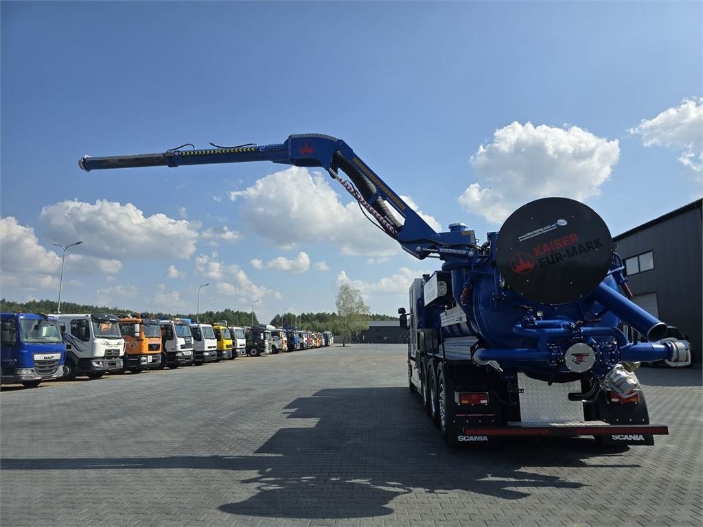 Vacuum truck Scania KAISER EUR-MARK PL 8 Vacuum suction-blowing loader: picture 30