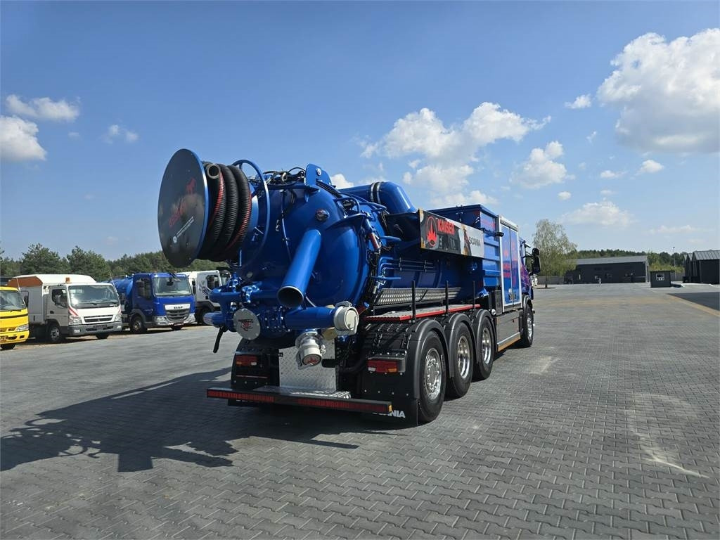 Vacuum truck Scania KAISER EUR-MARK PL 8 Vacuum suction-blowing loader: picture 6