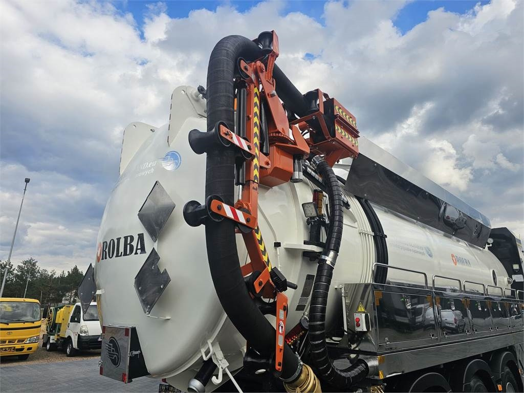 Vacuum truck Volvo WUKO ADR ROLBA FOR CLEANING CHANNELS COMBI: picture 16