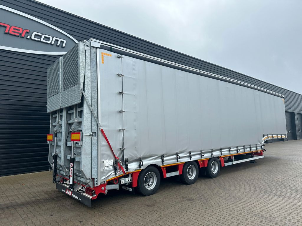 Faymonville Maxtrailer MAX 100 tieflader / Planenaufbau - Low loader semi-trailer: picture 2 Faymonville Maxtrailer MAX 100 tieflader / Planenaufbau - Low loader semi-trailer: picture 2