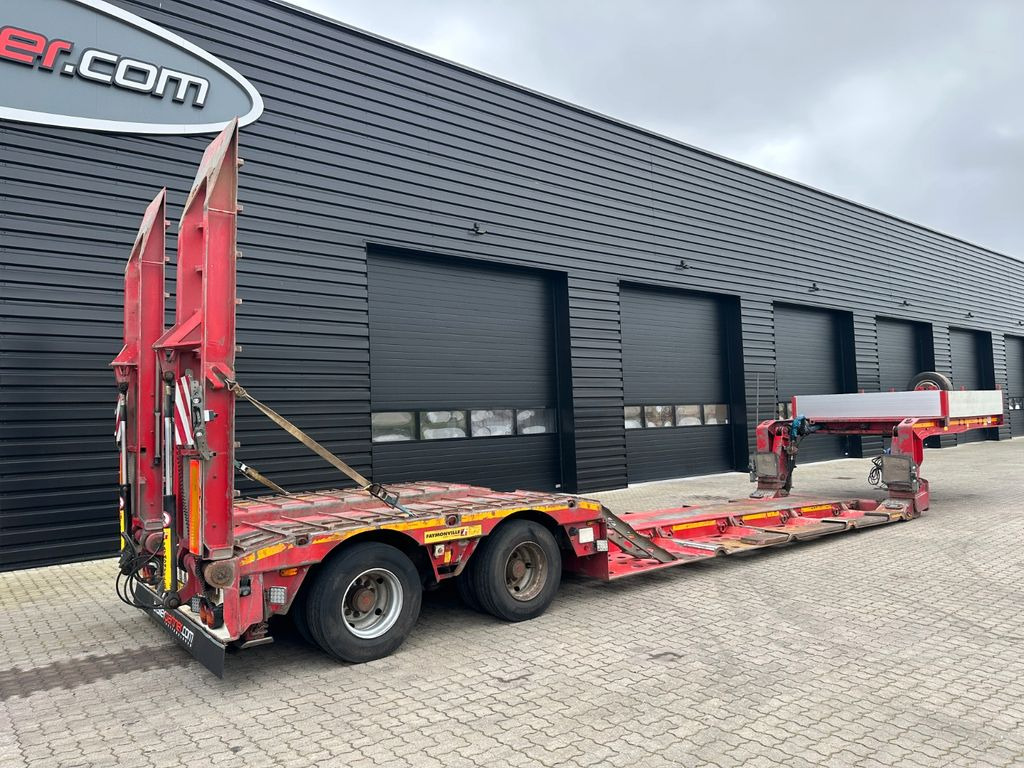 Faymonville Megamax 2. achs tiefbett / Forstmaschinen - Low loader semi-trailer: picture 2 Faymonville Megamax 2. achs tiefbett / Forstmaschinen - Low loader semi-trailer: picture 2
