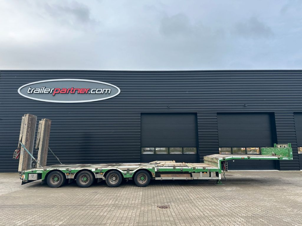 HRD AMT 4 achs tieflader / ausziehbar / Radmulde - Low loader semi-trailer: picture 1 HRD AMT 4 achs tieflader / ausziehbar / Radmulde - Low loader semi-trailer: picture 1