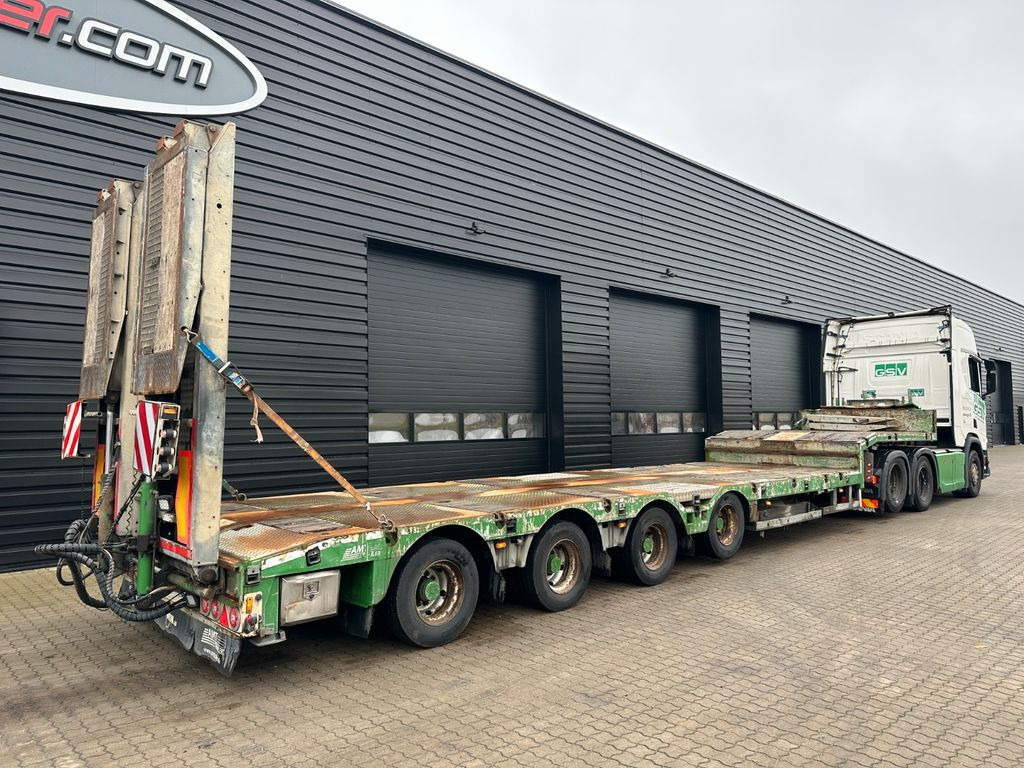 HRD AMT 4 achs tieflader / radmulde HRD AMT 4 achs tieflader / radmulde - Low loader semi-trailer: picture 2 HRD AMT 4 achs tieflader / radmulde HRD AMT 4 achs tieflader / radmulde - Low loader semi-trailer: picture 2