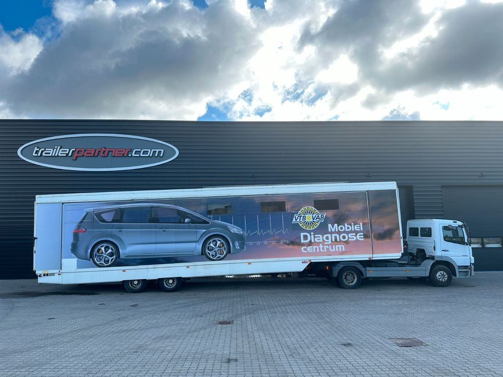 TÚV/DIAGNOSE-AUFLIEGER - NUR MIT LKW VERKAUFT - Autotransporter semi-trailer: picture 1 TÚV/DIAGNOSE-AUFLIEGER - NUR MIT LKW VERKAUFT - Autotransporter semi-trailer: picture 1