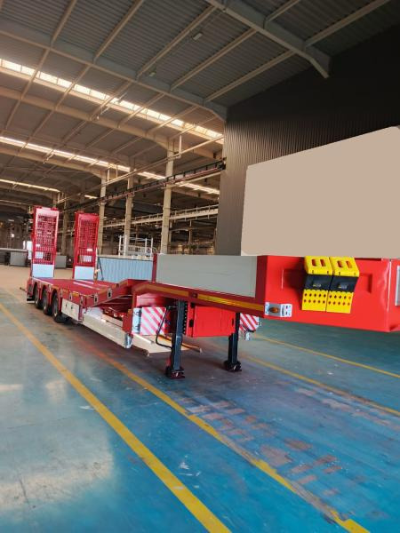 New Low loader semi-trailer Lider Lowbed SK ISBAX33A2K19: picture 8