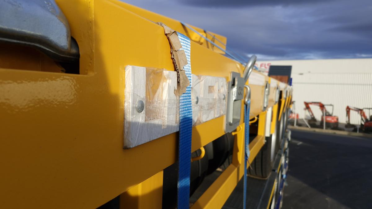 New Low loader semi-trailer Lider trailer (Export Afrique) Porte-Char lames 4 essieux: picture 9