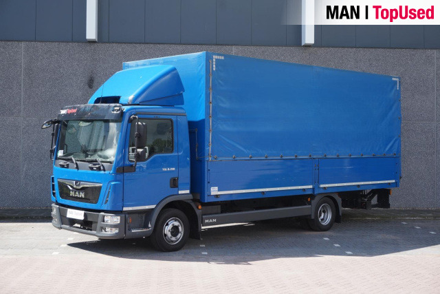 MAN TGL 8.190 4X2 BL / LBW / 38m3 - Dropside/ Flatbed truck: picture 1 MAN TGL 8.190 4X2 BL / LBW / 38m3 - Dropside/ Flatbed truck: picture 1