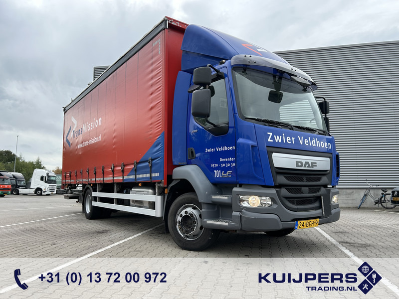 DAF LF 210 FA / 12 Ton / 454 dkm / Pritsch-Plane / LBW / APK TUV 11-25 - Curtainsider truck: picture 1 DAF LF 210 FA / 12 Ton / 454 dkm / Pritsch-Plane / LBW / APK TUV 11-25 - Curtainsider truck: picture 1