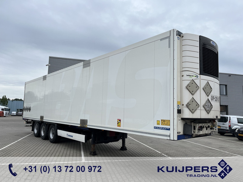 Krone Coolliner / Carrier Vector 1950 / Frigo Box / BPW Drum / APK TUV 04-26 - Refrigerator semi-trailer: picture 1 Krone Coolliner / Carrier Vector 1950 / Frigo Box / BPW Drum / APK TUV 04-26 - Refrigerator semi-trailer: picture 1