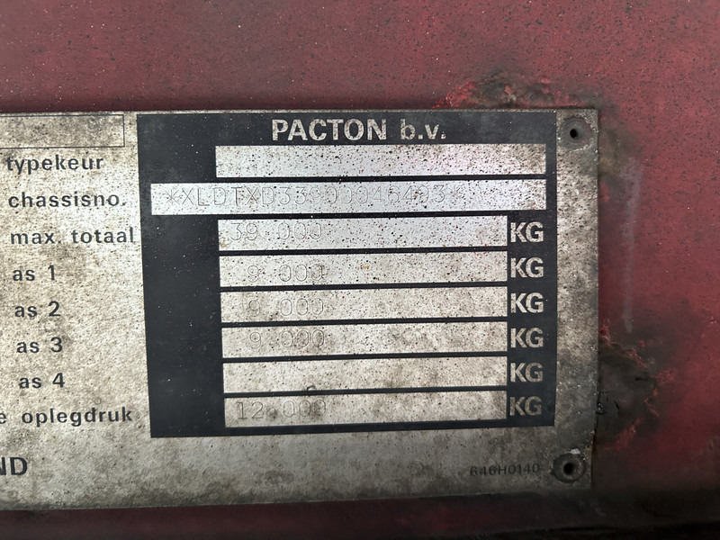 Pacton TXD 339 / Curtainside / BPW Drum / Lift axle / NL Trailer on lease Pacton TXD 339 / Curtainside / BPW Drum / Lift axle / NL Trailer: picture 16 Pacton TXD 339 / Curtainside / BPW Drum / Lift axle / NL Trailer on lease Pacton TXD 339 / Curtainside / BPW Drum / Lift axle / NL Trailer: picture 16