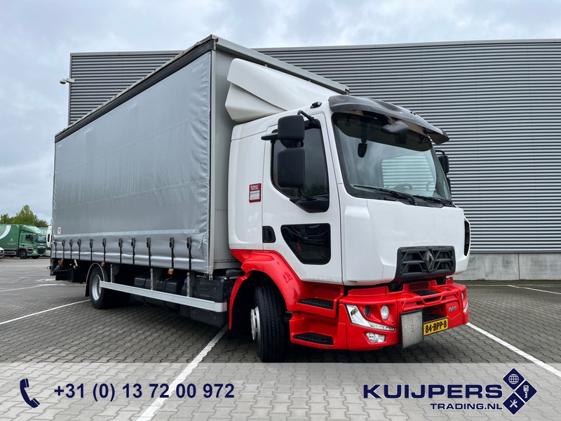 Renault D 210 Euro 6 / 12 Ton / 282 dkm / Schuifzeil / Laadklep / APK TUV 07-25 - Curtainsider truck: picture 1 Renault D 210 Euro 6 / 12 Ton / 282 dkm / Schuifzeil / Laadklep / APK TUV 07-25 - Curtainsider truck: picture 1