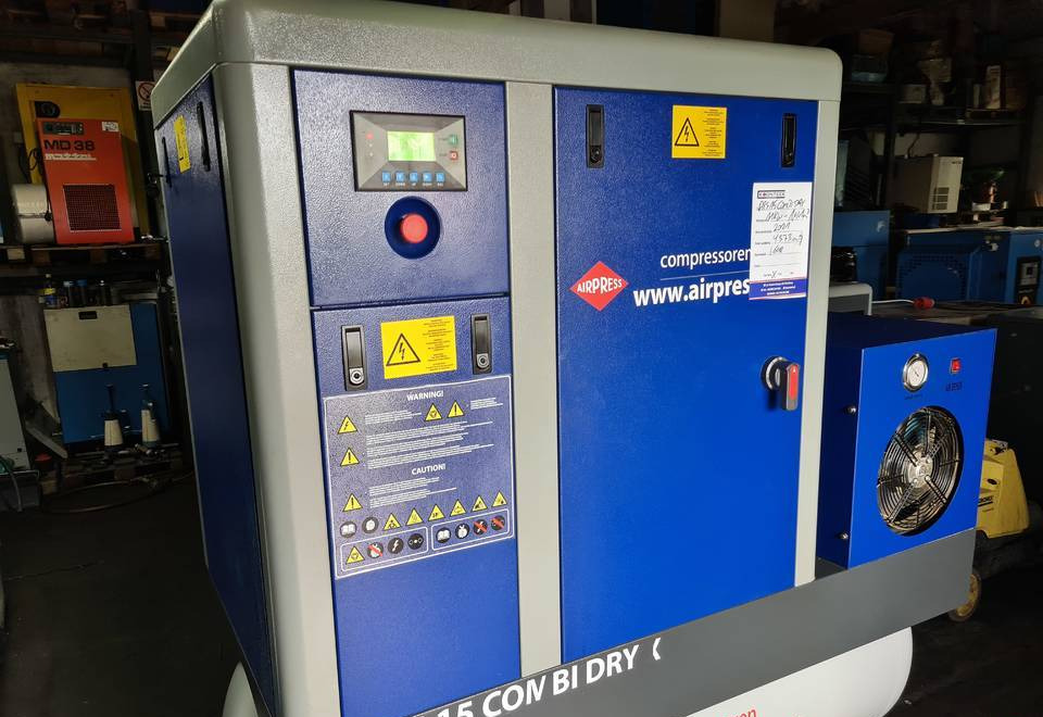 Kompresor śrubowy AIRPRESS APS 15 COMBI DRY X, 11 kw, 2021r - Air compressor: picture 3 Kompresor śrubowy AIRPRESS APS 15 COMBI DRY X, 11 kw, 2021r - Air compressor: picture 3