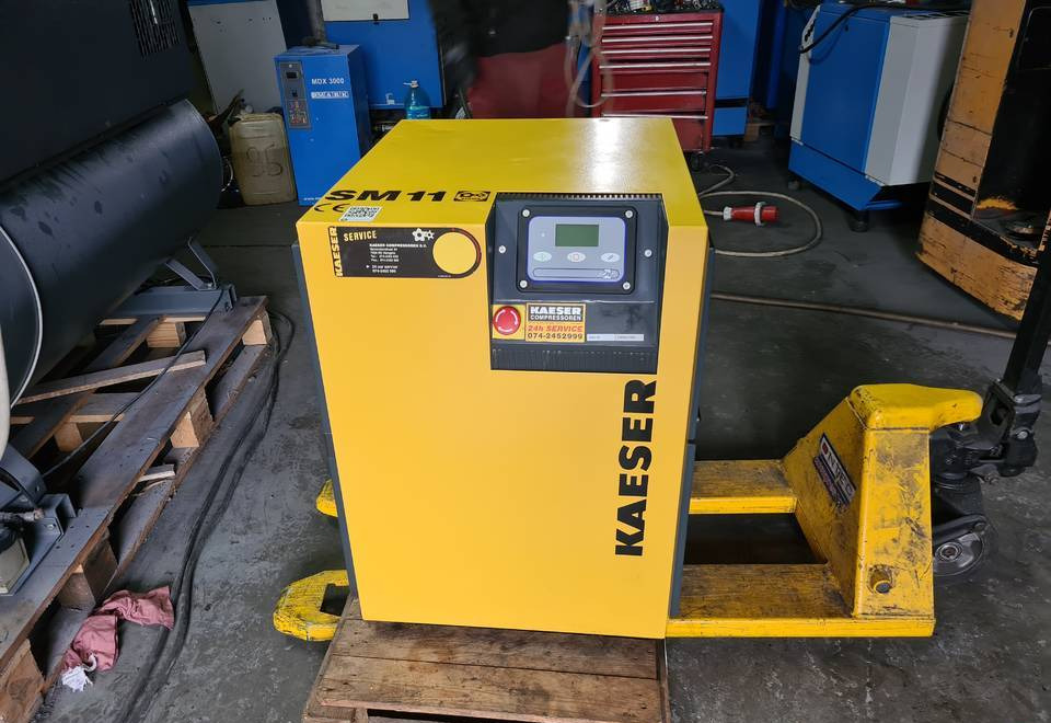 Kompresor śrubowy KAESER SM 11 7,5 kw - Air compressor: picture 4 Kompresor śrubowy KAESER SM 11 7,5 kw - Air compressor: picture 4