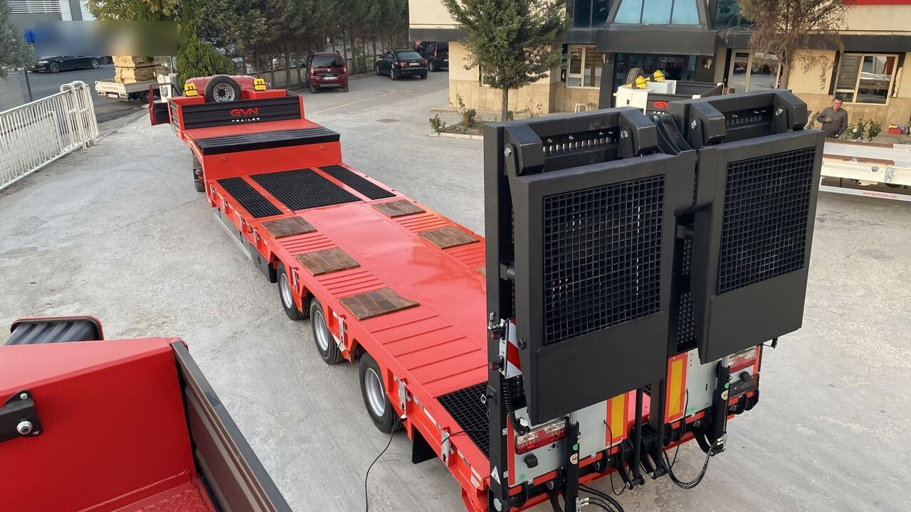 GVN Trailer 3 AXLE HYDRAULIC PLATFORM LOWBED - Low loader semi-trailer: picture 2 GVN Trailer 3 AXLE HYDRAULIC PLATFORM LOWBED - Low loader semi-trailer: picture 2