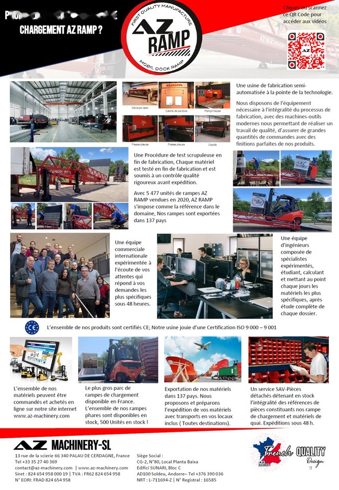 AZ RAMP PRIME XS-6 mobile loading ramp - Loading ramp: picture 5 AZ RAMP PRIME XS-6 mobile loading ramp - Loading ramp: picture 5