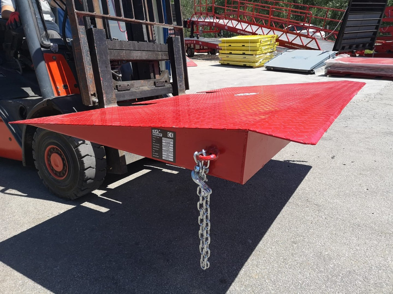 Compact Container access ramp . AZ RAMP - HCRN-06. 6 000 Kg - Loading ramp: picture 4 Compact Container access ramp . AZ RAMP - HCRN-06. 6 000 Kg - Loading ramp: picture 4
