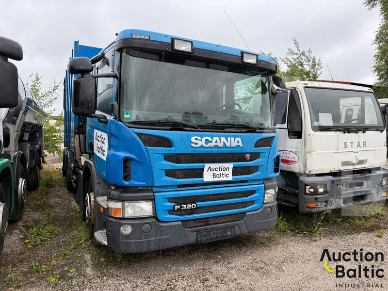 Scania with Sidepress - Garbage truck: picture 1 Scania with Sidepress - Garbage truck: picture 1