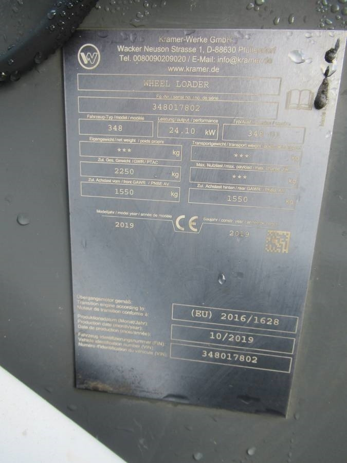 Kramer 5035 neue Schaufel/Gabel - Wheel loader: picture 4 Kramer 5035 neue Schaufel/Gabel - Wheel loader: picture 4
